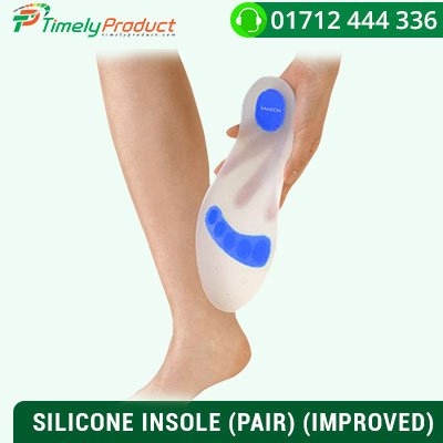 SILICONE INSOLE (PAIR) (IMPROVED)