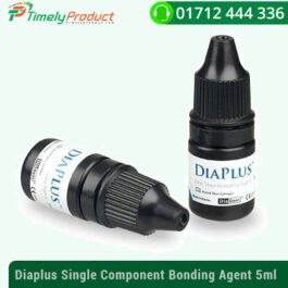 Diaplus Single Component Bonding Agent 5ml Benefits High dentin, enamel bond strength performance Available in all classes of direct composite restoration Indirect restoration of porcelain, amalgam or composite repair after light curing with minimal movie thickness Ethanol-based bonding agent allows outstanding bond strength to be maintained.