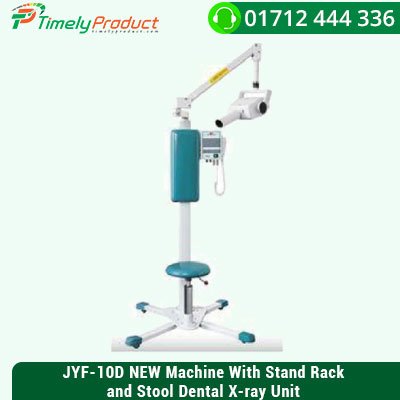 JYF-10D-NEW-Machine-With-Stand-Rack-and-Stool-Dental-X-ray-Unit