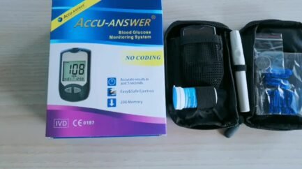 Accu-Answer Glucose Test Meter – Strip 50p bd