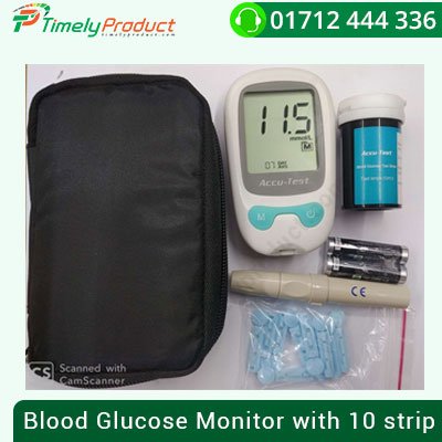 Blood-Glucose-Monitor-with-10-strip