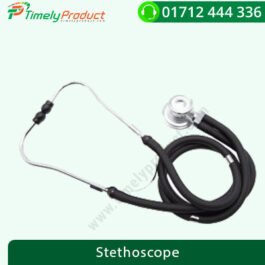 COFOE PVC Dual Tube Professional Stethoscope for Cardiology & General (Black Edition)-1