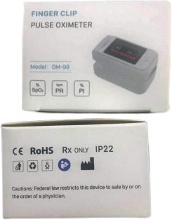 Finger Clip Pulse Rate Oximeter bd