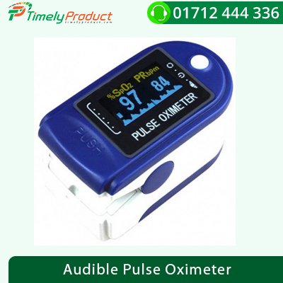 Fingertip CMS-50D Audible Pulse Oximeter