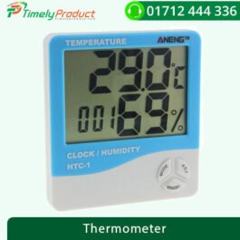 HTC-1 Digital Thermometer Hygrometer Weather – White and Blue-1