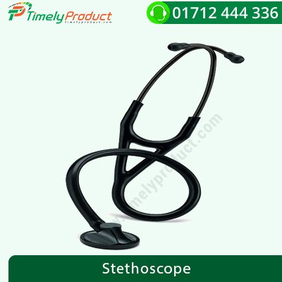 Littmann Master Cardiology Stethoscope – Black Edition-1