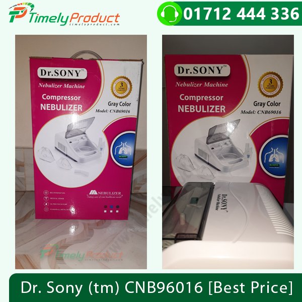 Dr. Sony CNB69016 High Quality Compressor Nebulizer Price in BD