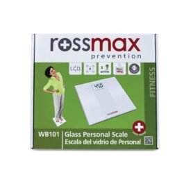 Rossmax WB101 Glass Personal Scale – Weight Machine Adult